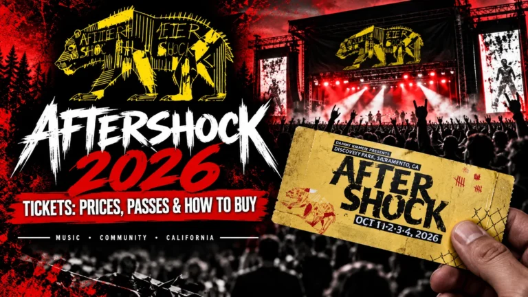 Aftershock 2026 tickets prices and passes