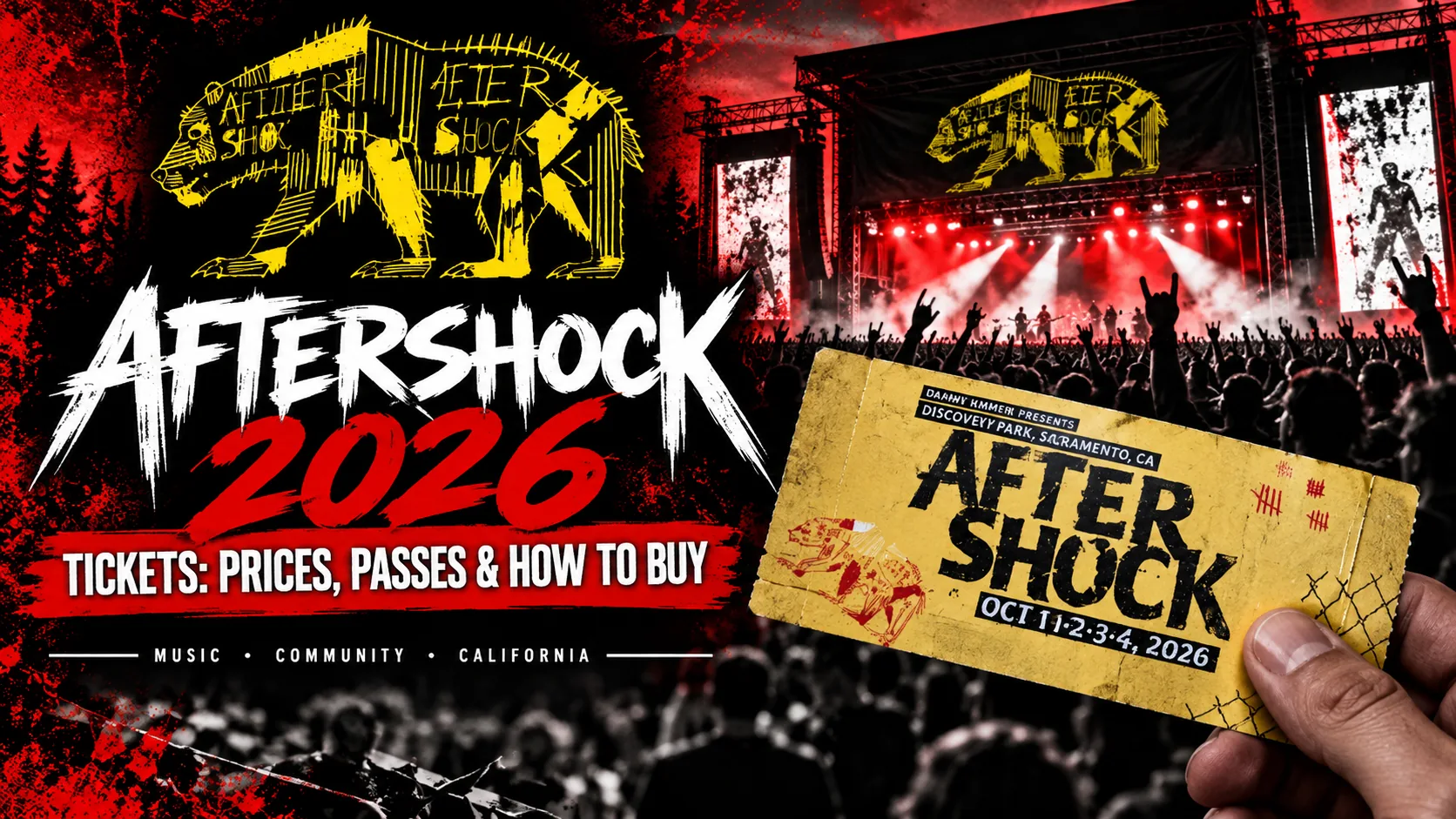 Aftershock 2026 tickets prices and passes