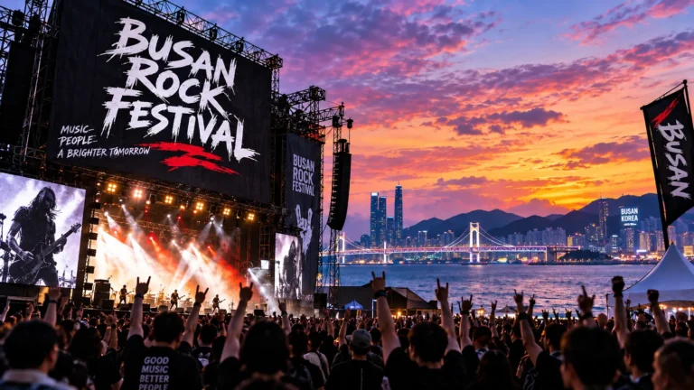 Busan Rock Festival 2026 in South Korea
