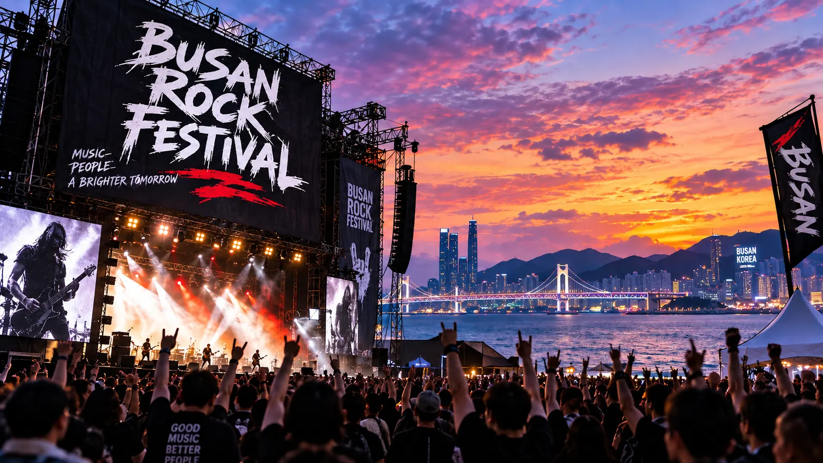 Busan Rock Festival 2026 in South Korea