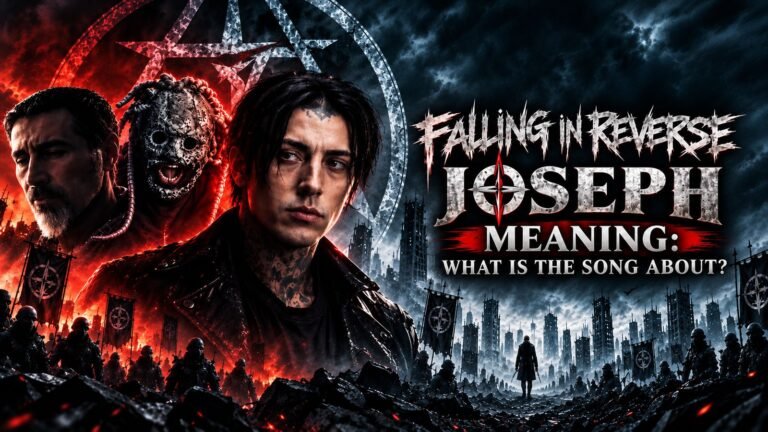 Falling In Reverse Joseph meaning featuring Ronnie Radke Corey Taylor and Serj Tankian