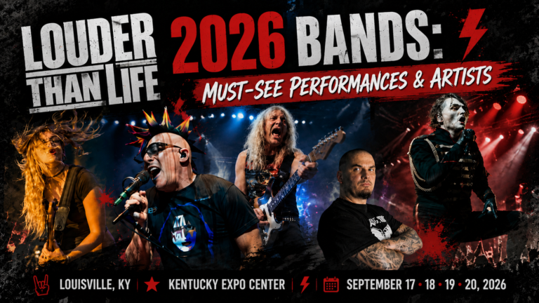 Louder Than Life 2026 bands and must-see rock and metal performances