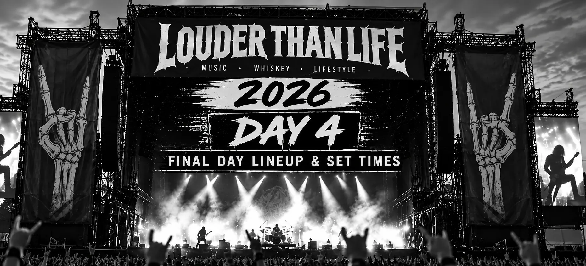Louder Than Life 2026 Day 4 final day lineup in Louisville