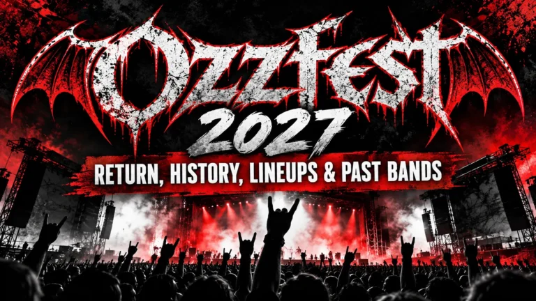 Ozzfest 2027 return with a look at the festival's history and past lineups