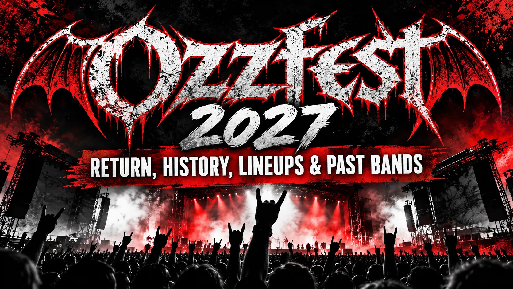 Ozzfest 2027 return with a look at the festival's history and past lineups