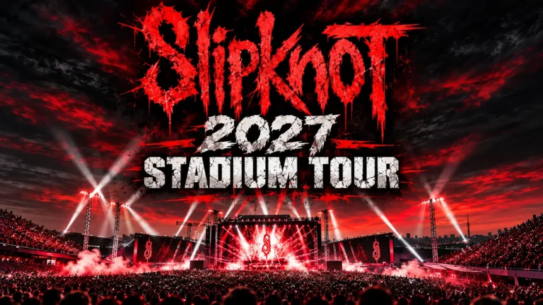 Slipknot 2027 (sic)est Stadium Tour