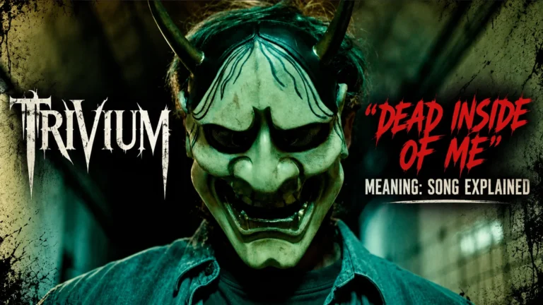 Trivium Dead Inside Of Me meaning