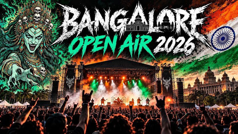 Bangalore Open Air 2026 festival crowd and stage