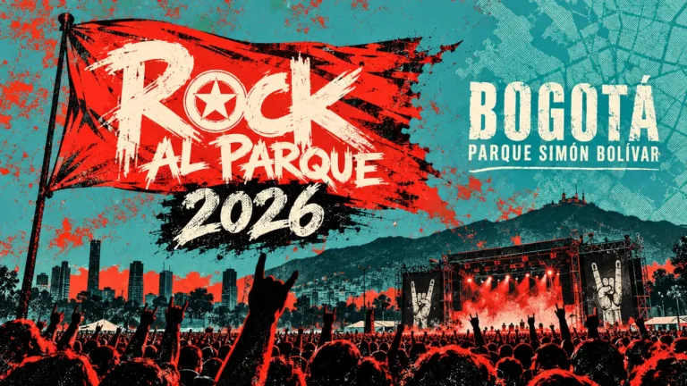 Rock al Parque 2026 festival in Bogotá, Colombia